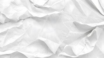crumpled paper texture in grayscale photo