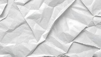crumpled paper texture in grayscale photo