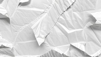 crumpled paper texture in grayscale photo