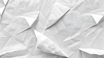 crumpled paper texture in grayscale photo