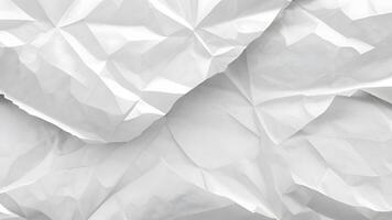 crumpled paper texture in grayscale photo