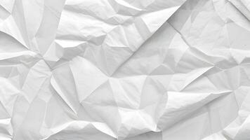 crumpled paper texture in grayscale photo