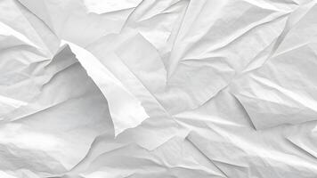 crumpled paper texture in grayscale photo