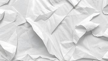 crumpled paper texture in grayscale photo