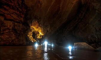 Exploring the enchanting caves of Parque Nacional Grutas de Cacahuamilpa in Mexico photo