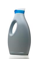 Modern detergent bottle in sleek design showcasing functionality and style in a minimalist display photo