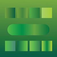 Green Minimalistic gradient, Plantation Color modern gradient combinations of colors and shades vector