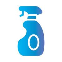 freshener Flat Gradient Icon White Background vector