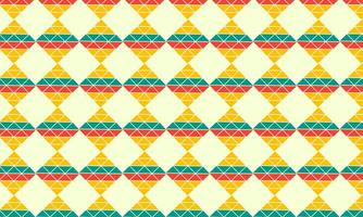 A vibrant, colorful pattern featuring diamond shapes in a minimalist style. vector