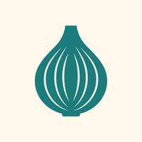 Onion trendy artwork stunning abstract illustration colorful applicative design vector