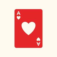 Poker card trendy artwork pretty abstract illustration colorful applicative design vector