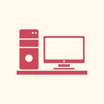 computadora de moda obra de arte encantador resumen ilustración vistoso aplicativo diseño vector