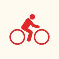 Bicycle trendy artwork pretty abstract illustration colorful applicative design vector