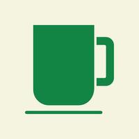 Mug trendy artwork cute abstract illustration colorful applicative design vector