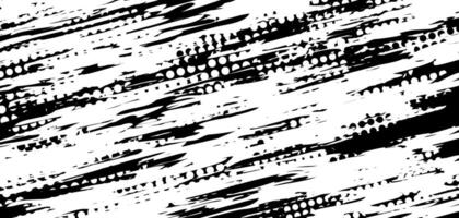 Abstract black and white pattern with dynamic lines. vector