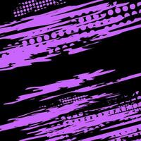 Abstract purple and black graphic design. vector
