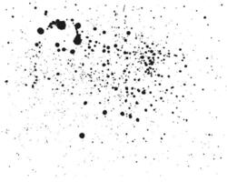 Captivating black ink splatters on white background for creative projects. Modern and versatile design with endless possibilities. Let your creativity flow. vector