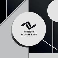 Logo design template vector