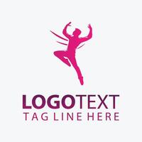 Step Spark dancer logo vector