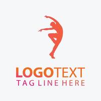 Pulse Revolution dancer logo vector
