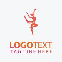 Dynamic Pulse dancer logo vector
