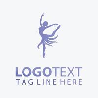 Dynamic Motion dancer logo vector