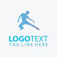 Groove Flow dancer logo vector
