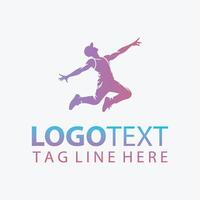 Pulse Collective dancer logo vector