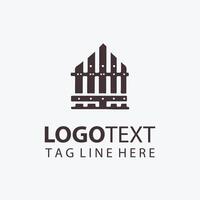 True Line Fencing Logo vector