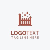 Secure Fence Systems Logo Design vector
