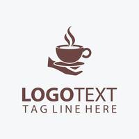 Infinite Java Coffee Bean Logo vector