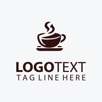 Java Journey Coffee Bean Logo vector