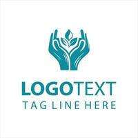 The Touch of Time Hands Logo vector