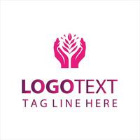 The Touch of Care Hands Logo vector