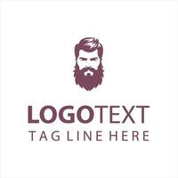 The Bearded Union guy logo vector