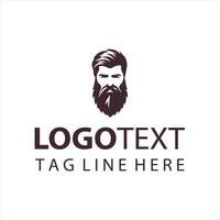 Beard Xperience guy logo vector