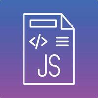 Js file icon vector