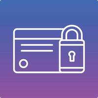 Secure Payment Illustration Icon vector