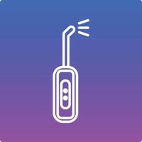 Dental Irrigator Illustration Icon vector