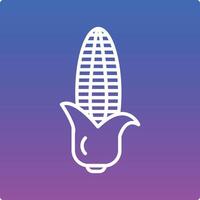 Corn Illustration Icon vector