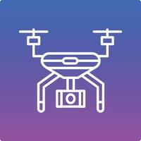 Drone Illustration Icon vector