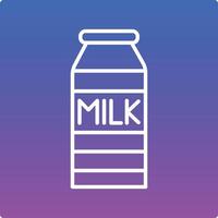 Milk Illustration Icon vector