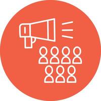 Public Relations Illustration Icon vector