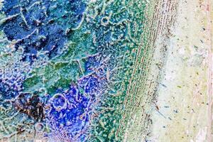 Textured plaster and paint background to create a background or textures for the design of a beautiful grunge background. Panoramic abstract decorative background photo
