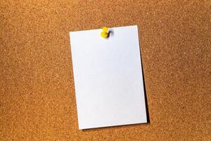 Background with paper mockup for note or message photo