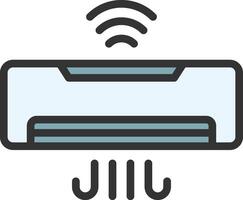 Air Conditioner icon image. Suitable for mobile apps, web apps and print media. vector