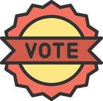 Badge icon image. Suitable for mobile apps, web apps and print media. vector