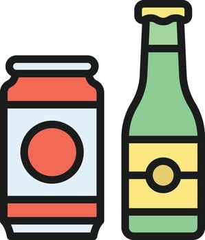 Beverages icon image. Suitable for mobile apps, web apps and print media. vector