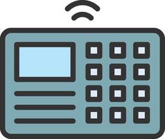 Burglar Alarm icon image. Suitable for mobile apps, web apps and print media. vector