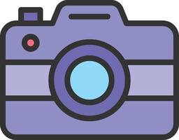 Camera icon image. Suitable for mobile apps, web apps and print media. vector
